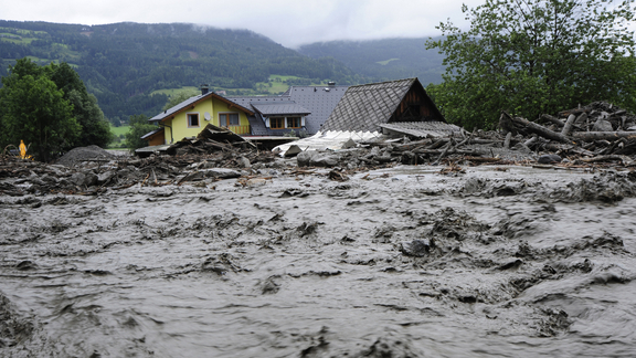 Überschwemmtes Gebiet 