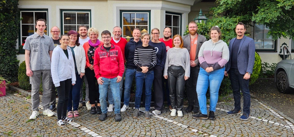 Gruppenfoto von der Bundesjugendklausur der Samariterjugend